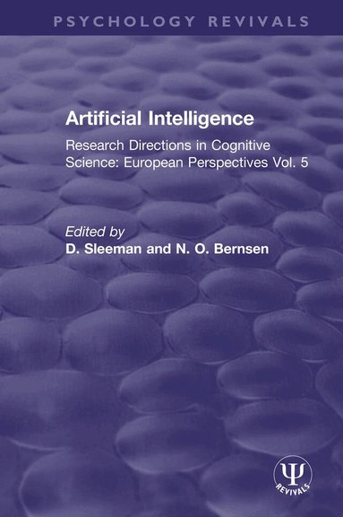 D. Sleeman, N. O. Bernsen - Artificial Intelligence, Inbunden