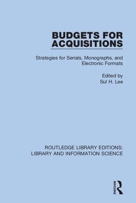 Budgets for Acquisitions 1