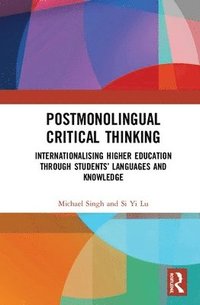 bokomslag Postmonolingual Critical Thinking