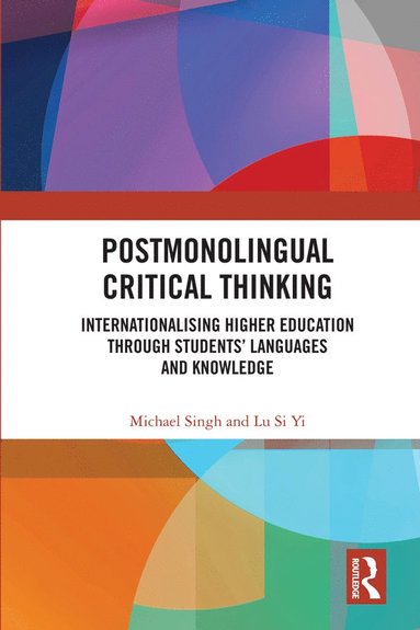 bokomslag Postmonolingual Critical Thinking