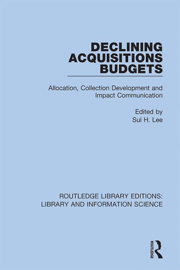 Declining Acquisitions Budgets 1