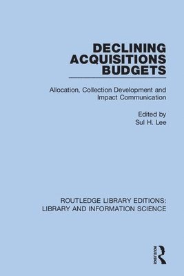 Declining Acquisitions Budgets 1