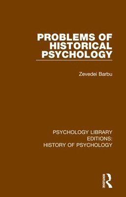 Problems of Historical Psychology 1