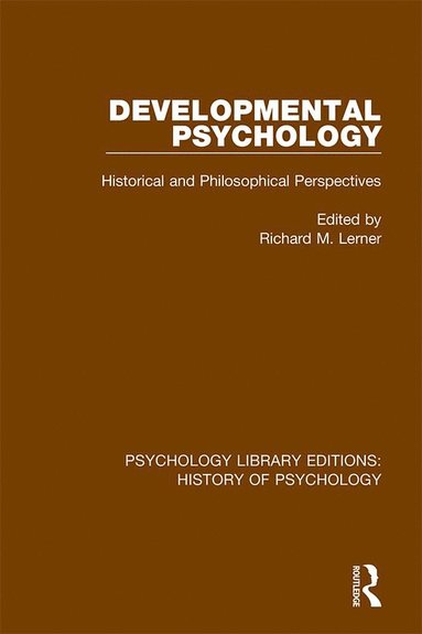 bokomslag Developmental Psychology