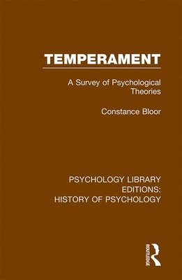 bokomslag Temperament