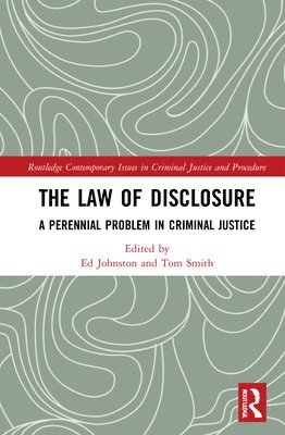 bokomslag The Law of Disclosure