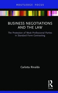 bokomslag Business Negotiations and the Law