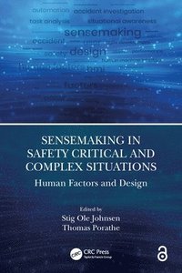 bokomslag Sensemaking in Safety Critical and Complex Situations