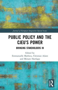 bokomslag Public Policy and the CJEUs Power