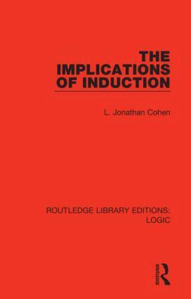 L. Jonathan Cohen - Implications of Induction, Häftad