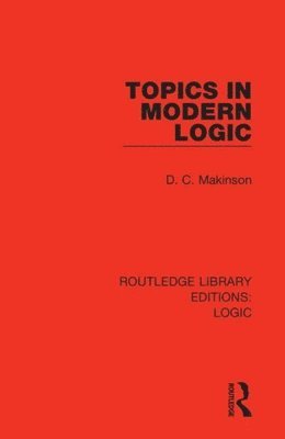 Topics in Modern Logic 1