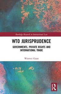 bokomslag WTO Jurisprudence