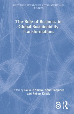 bokomslag The Role of Business in Global Sustainability Transformations