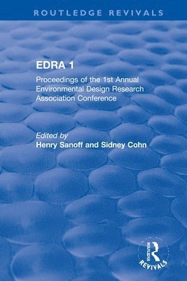 Henry Sanoff, Sidney Cohn - EDRA 1, Inbunden