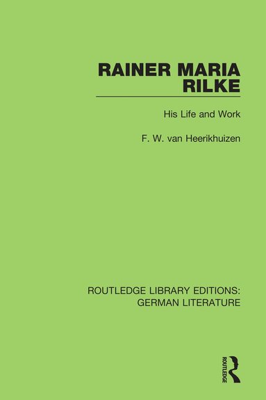 bokomslag Rainer Maria Rilke