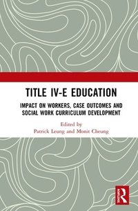 bokomslag Title IV-E Child Welfare Education