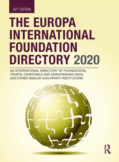 Europa Publications - Europa International Foundation Directory 2020, Inbunden