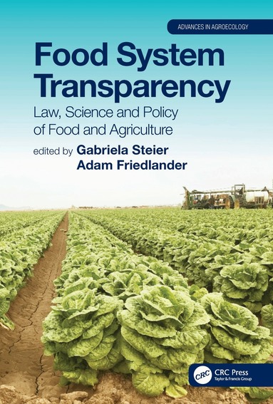 Gabriela Steier, Adam Friedlander - Food System Transparency, Häftad
