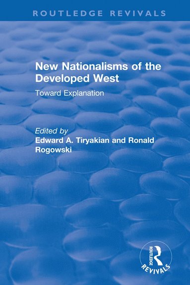 bokomslag New Nationalisms of the Developed West