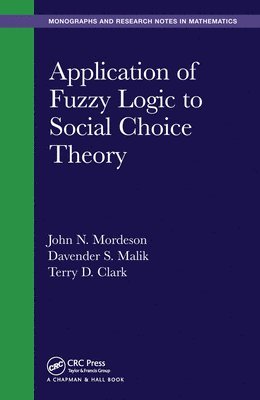 bokomslag Application of Fuzzy Logic to Social Choice Theory