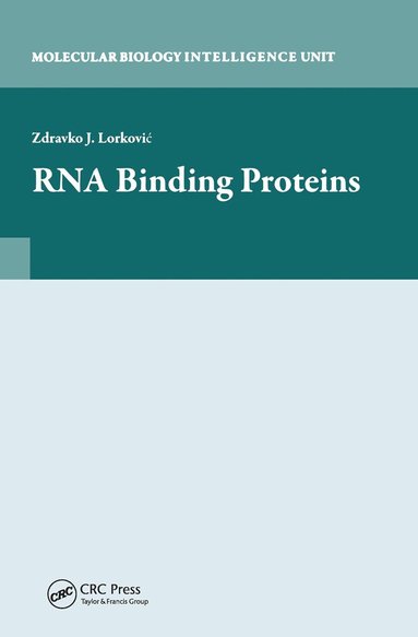 bokomslag RNA Binding Proteins