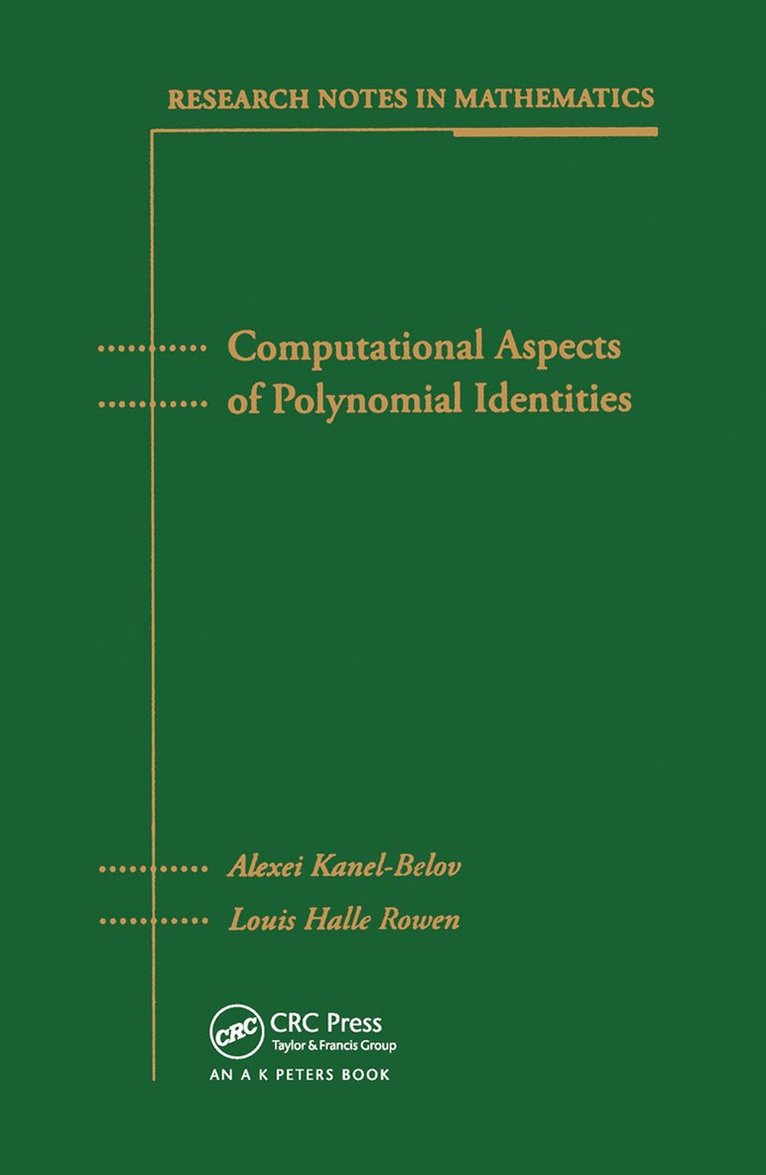 Computational Aspects of Polynomial Identities 1