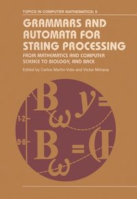 bokomslag Grammars and Automata for String Processing
