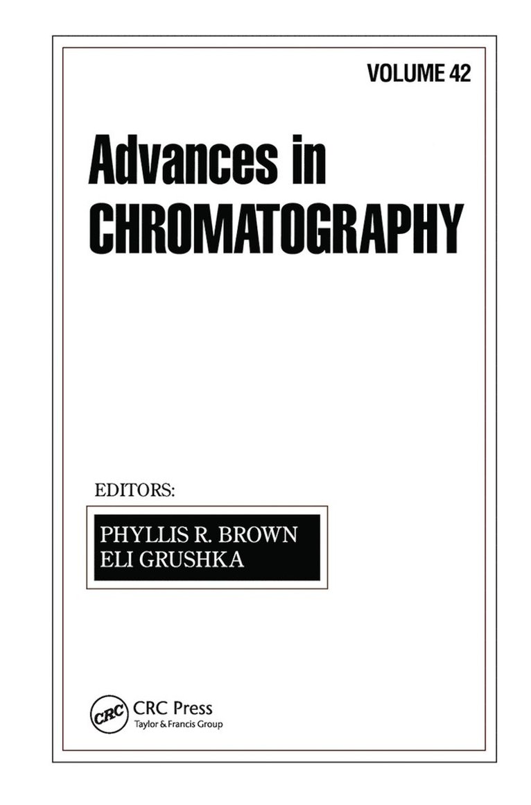 Advances in Chromatography 1