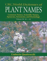 bokomslag CRC World Dictionary of Plant Nmaes