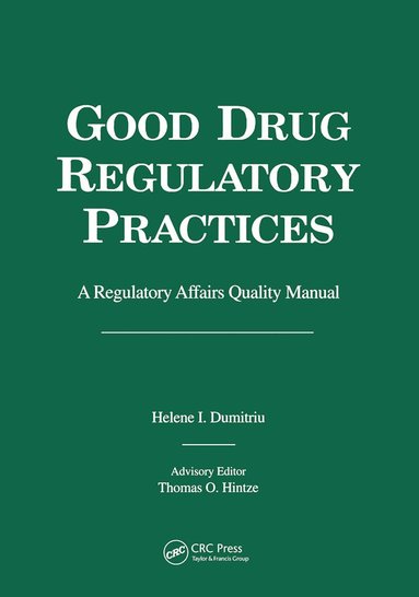 bokomslag Good Drug Regulatory Practices