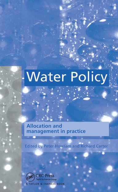 bokomslag Water Policy