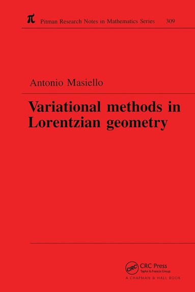 bokomslag Variational Methods in Lorentzian Geometry