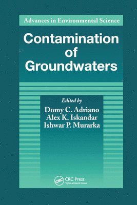 Contamination of Groundwaters 1