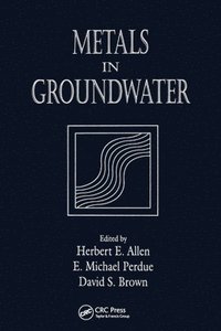 bokomslag Metals in Groundwater