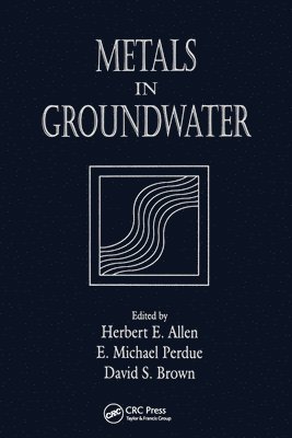Metals in Groundwater 1