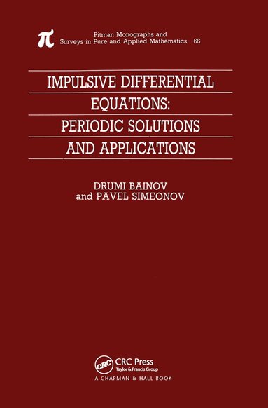 bokomslag Impulsive Differential Equations