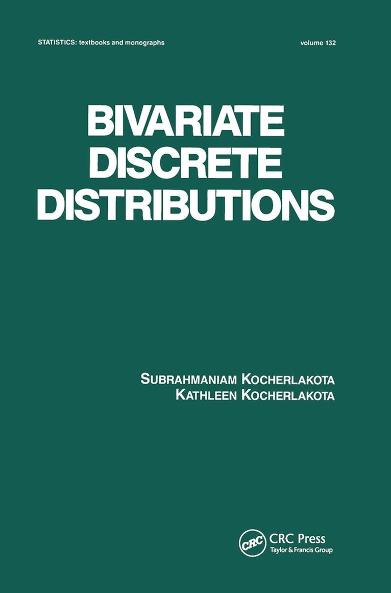 Kocherlakota - Bivariate Discrete Distributions, Häftad