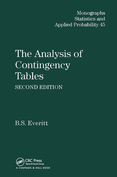 Brian S. Everitt - Analysis of Contingency Tables, Häftad