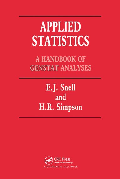 E. J. Snell, H. Simpson - Applied Statistics, Häftad