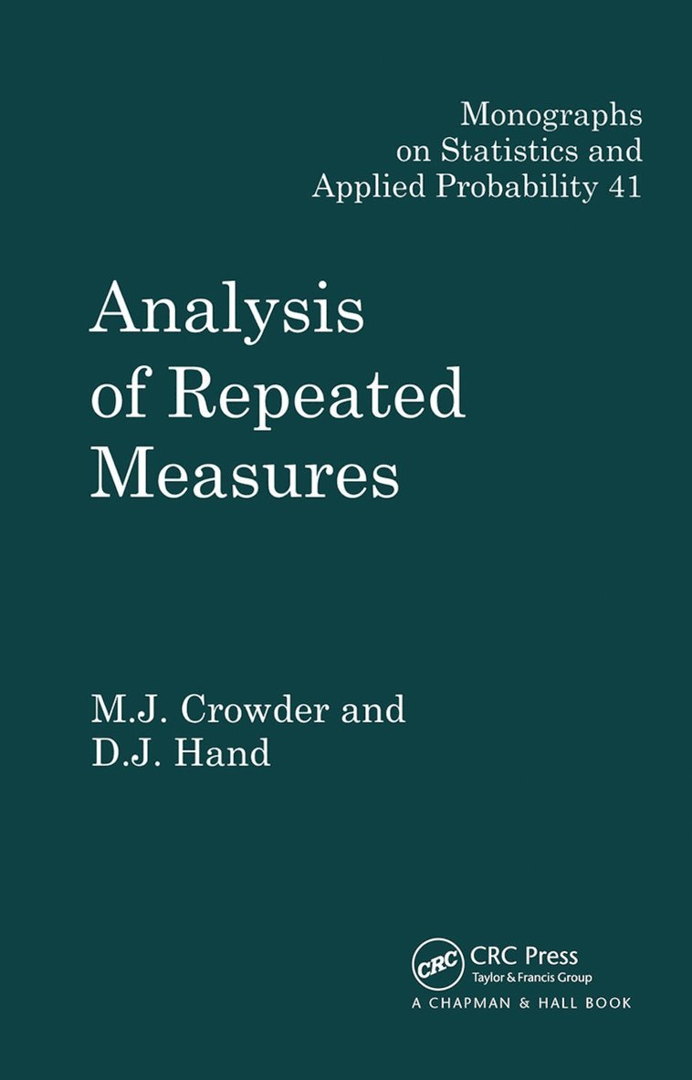 Analysis of Repeated Measures 1