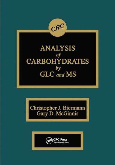 bokomslag Analysis of Carbohydrates by GLC and MS