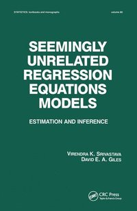 bokomslag Seemingly Unrelated Regression Equations Models