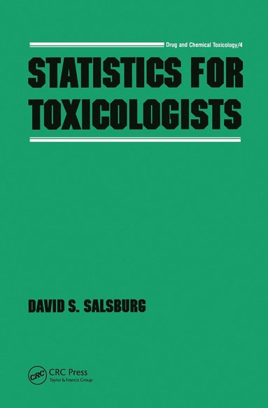 bokomslag Statistics for Toxicologists