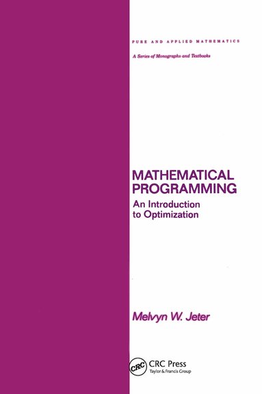 Melvyn Jeter - Mathematical Programming, Häftad