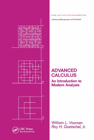 Voxman - Advanced Calculus, Häftad