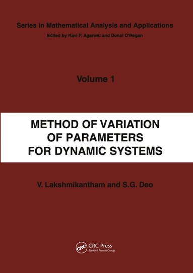 bokomslag Method of Variation of Parameters for Dynamic Systems