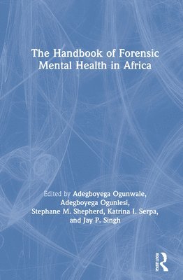 bokomslag The Handbook of Forensic Mental Health in Africa