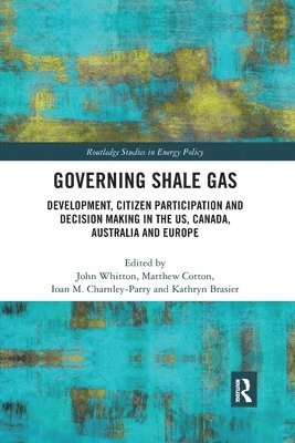 Governing Shale Gas 1