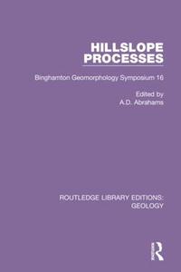 bokomslag Hillslope Processes