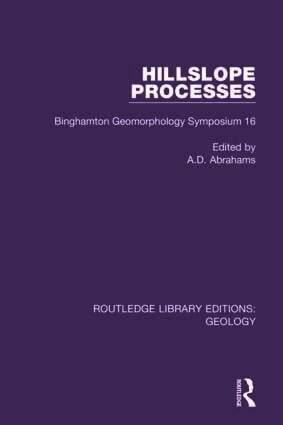 A.D. Abrahams, A. D. Abrahams - Hillslope Processes, Inbunden